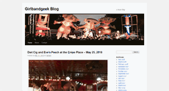Desktop Screenshot of girlbandgeek.com